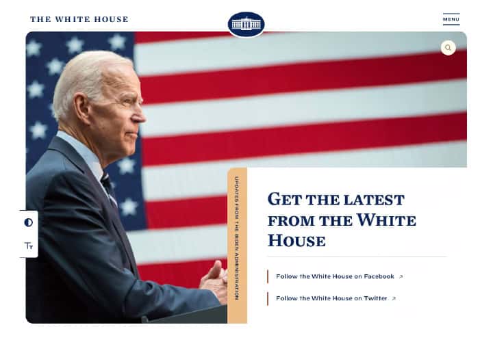 Biden Administration Relaunches White House Website with WordPress