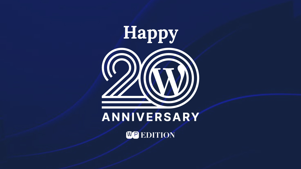 20 Years of WordPress.com, Launched Publicly on November 21, 2005